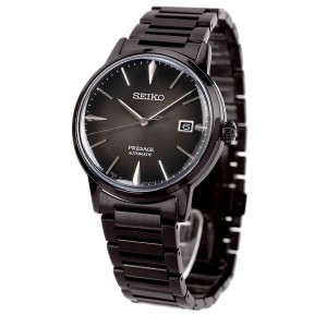 Seiko Presage SRPJ15J1 Cocktail Time ‘THE BLACK VELVET’ Automatic Gradient Charcoal Dial Stainless Steel Watch