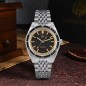 San Martin SN0116-G-B2 Vintage Distressed Design Automatic Retro Black Dial Black / Retro Green Bezel Men's Diver Watch