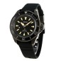 Seiko Prospex Samurai SRPL15K1 'Shog-Urai' Automatic Black Dial Stainless Steel Case Silicone Strap Diver's Watch