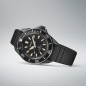 Seiko Prospex Samurai SRPL15K1 'Shog-Urai' Automatic Black Dial Stainless Steel Case Silicone Strap Diver's Watch