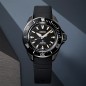 Seiko Prospex Samurai SRPL15K1 'Shog-Urai' Automatic Black Dial Stainless Steel Case Silicone Strap Diver's Watch