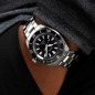 Seiko Prospex Samurai SRPL13K1 'Shog-Urai' Automatic Black Dial Date Display Stainless Steel Men's Diver Watch