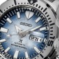 Seiko Prospex Sea Monster SRPG57K1 Antarctica Penguin Automatic White Blue Dial Save the Ocean Men's Diver Watch