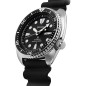 Seiko Prospex Turtle SRPE93K1 24 Jewels Automatic Diver Scuba 200M Black Dial Black Silicone Strap Men's Watch