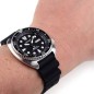 Seiko Prospex Turtle SRPE93K1 24 Jewels Automatic Diver Scuba 200M Black Dial Black Silicone Strap Men's Watch