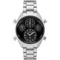 Seiko Prospex Speedtimer SFJ003 1/100 Second Solar Chronograph Black Dial Black Sub-Dials Stainless Steel Men's Watch