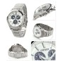 Citizen Attesa BL5530-57A Eco-Drive White Dial Date Display Titanium Chronograph Men's Watch - Made in Japan