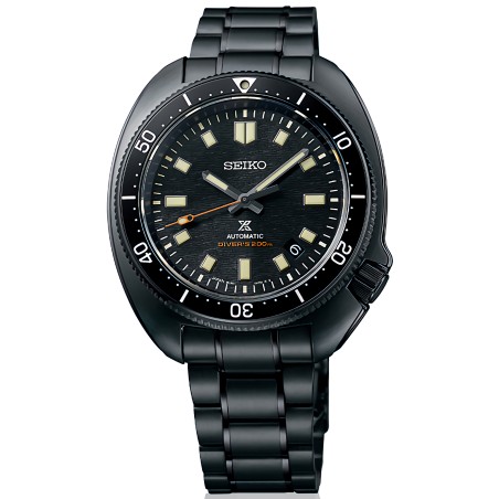 Seiko Prospex SLA061J1 1970 Re-Interpretation Automatic Diver 200M Black Dial Stainless Steel Watch Limited 1000 pcs