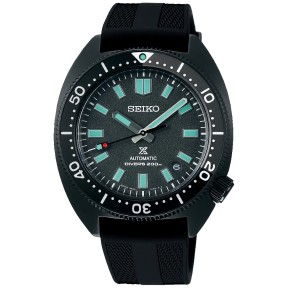 Seiko Prospex Turtle The Black Series SPB335J1 Automatic Grainy Black Dial 200M Diver Watch - Limited Edition 4500 pieces