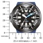 Citizen Promaster Marine BJ8055-04E Eco-Drive Black Dial Date Display 300M Men's Diver Watch