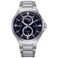 Citizen Attesa BU0060-68E Eco-Drive Black Dial Triple Calendar Super Titanium Case and Strap Men's Watch