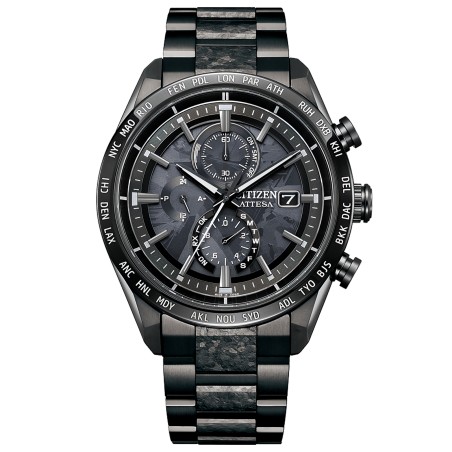 Citizen Attesa ACT Line AT8287-62E HAKUTO-R Black Dial Titanium Men's Watch Limited 2900 pcs