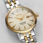 Seiko Presage SRE010J1 Cocktail Time Automatic “White Lady” Diamond Twist Champagne Dial Women's Watch