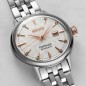 Seiko Presage SRE009J1 Cocktail Time Automatic “Clover Club” Diamond Twist White Dial Date Display Women's Watch