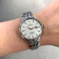 Seiko Presage SRE009J1 Cocktail Time Automatic “Clover Club” Diamond Twist White Dial Date Display Women's Watch