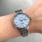 Seiko Presage SRE007J1 Cocktail Time Automatic “Skydiving” Diamond Twist Light Blue Dial Date Display Women's Watch