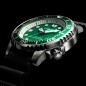 Citizen Promaster BN0158-18X Eco Drive Green Dial Date Display Stainless Steel Case Rubber Strap Men's Diver Watch