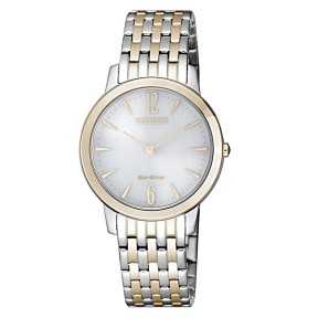 Citizen EX1496-82A Eco-Drive Two-Tone Stainless Steel 5 ATM Women's Watch
