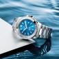 Venezianico Nereide Tungsteno 4521501C SW200-1 Automatic Blue Dial Stainless Steel Case and Strap Men's Diver Watch