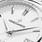 Venezianico Redentore 40 1221505C Automatic Matte Dial Date Display Stainless Steel Case Canova Bracelet Men's Watch